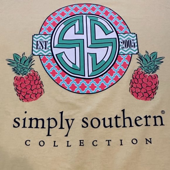 Women Simply Southern Yellow 2tXl Tee shirt C9 - Picture 3 of 6